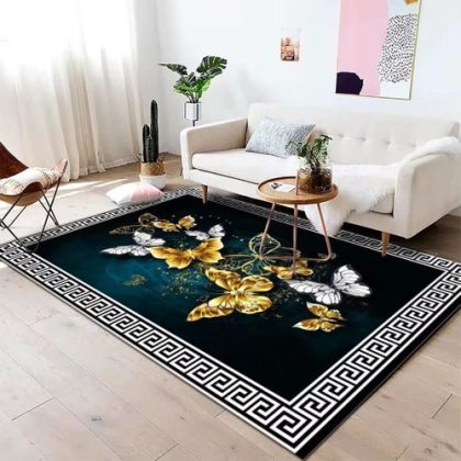 Elegant Modern 3D Pattern Large Center Rug- 120*160cm(4ft X 6ft)-BU