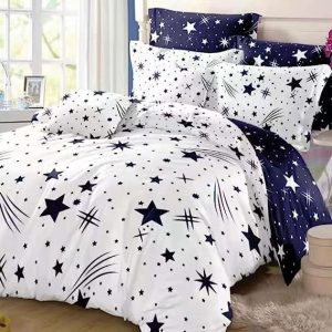 Duvet Bedsheet And Four Pillow Cases