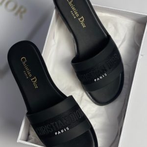 Christian Dior Designer Slippers Pam